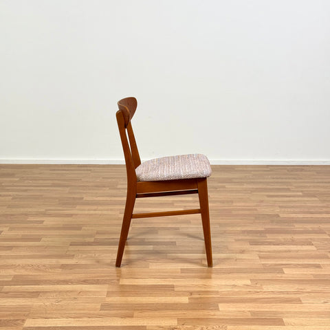 Set of 6 chairs made of teak and beech by Farstrup, 1950s-60s, Denmark - Beyo Vintage