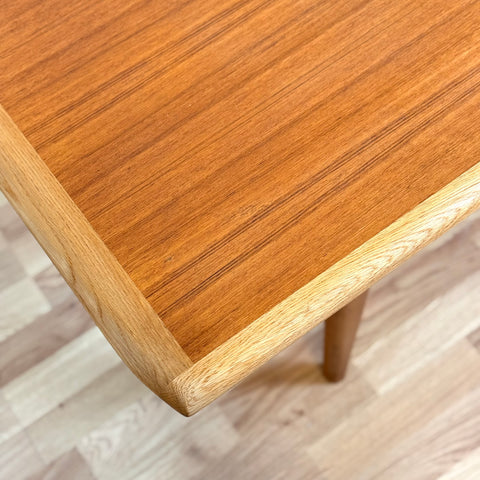 PRICE Coffee table in teak and oak, 1950s-60s, Denmark - Beyo Vintage
