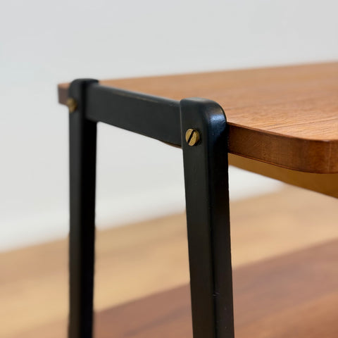Hall table in teak, 1950s-60s, Sweden - Beyo Vintage
