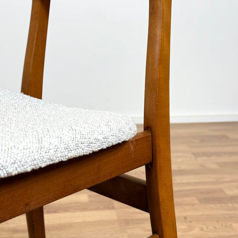 Set of 6 chairs made of teak & beech, 1950s-60s, Denmark - Beyo Vintage