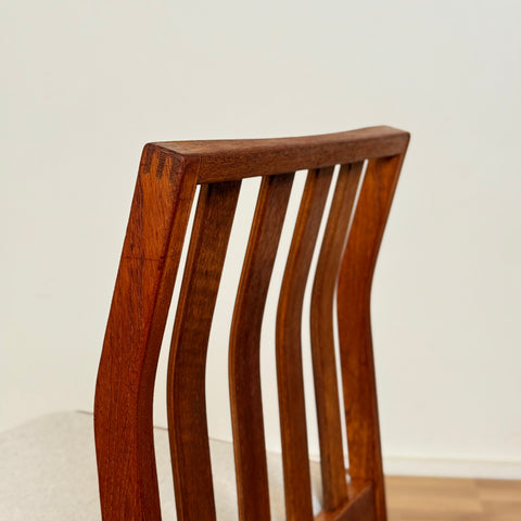 Set of 4 dining chairs in teak by Steen Eiler Rasmussen, 1950s-60s, Denmark - Beyo Vintage
