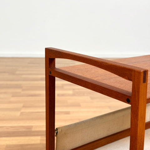 Hall table in teak by Kai Kristiansen for Sika møbler, 1950s-60s, Denmark - Beyo Vintage