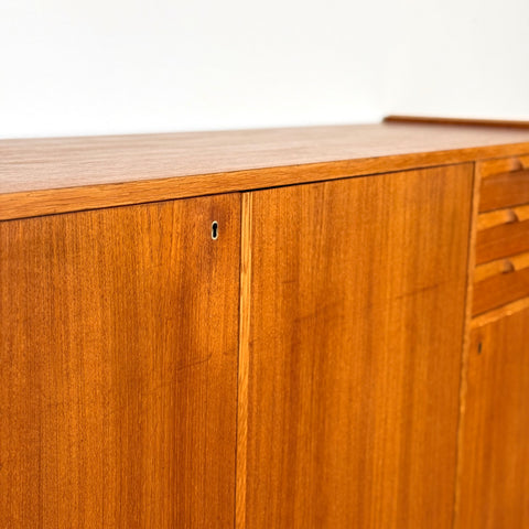 Highboard in teak and oak, 1950s-60s, Sweden - Beyo Vintage