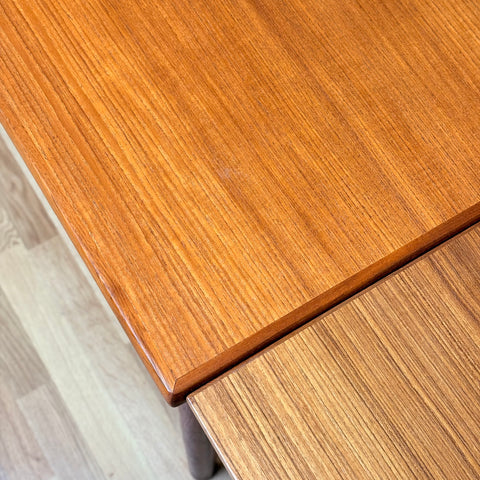 Dining table in teak by Henning Kjærnulf for Vejle furniture factory, 1950s-60s, Denmark