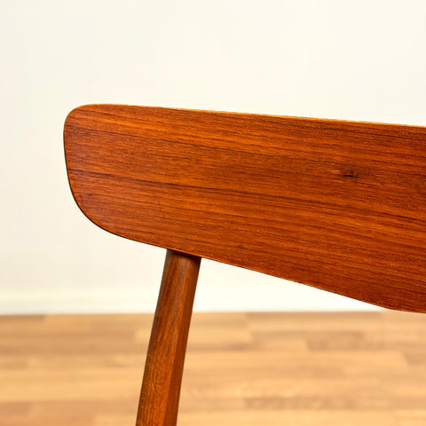 Set of 6 dining chairs in teak & beech by Findahl, 1950s-60s, Denmark