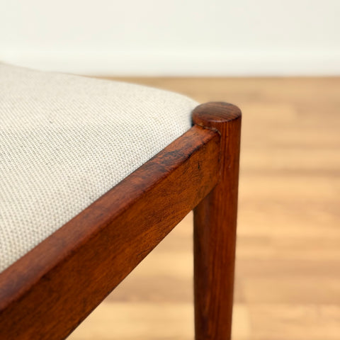 Set of 4 dining chairs in solid teak by Skovmand & Andersen, 1950s-60s, Denmark - Beyo Vintage