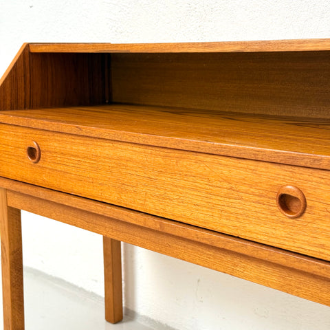 Halltable with 1 drawer in teak, 1960s, Sweden - Beyo Vintage