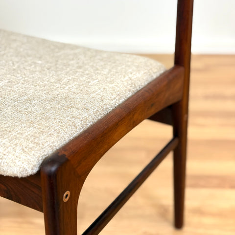 Set of 6 chairs in solid wood, 1950s-60s, Denmark - Beyo Vintage