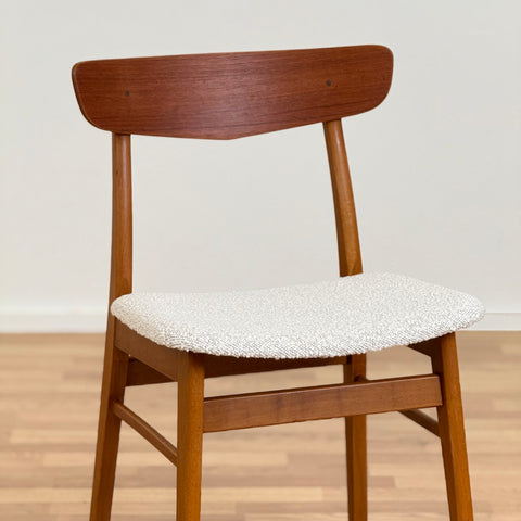 Single chair made of teak and beech by Findahl möbelfabrik, 1950s-60s, Denmark - Beyo Vintage