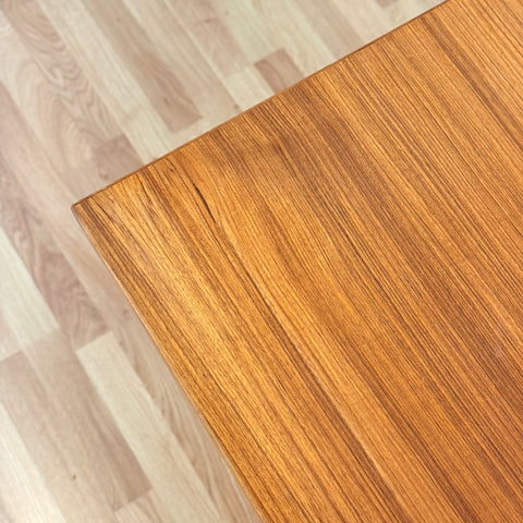 Dining table in teak by Henning Kjærnulf for Vejle furniture factory, 1950s-60s, Denmark