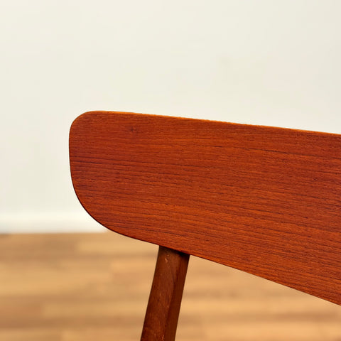 Set of 4 dining chairs in teak & beech by Findahl, 1950s-60s, Denmark