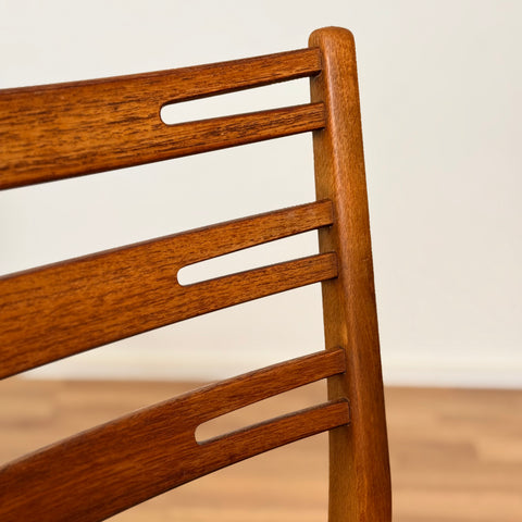Set of 6 dining chairs 'model 219' in teak and beech by Farstrup, 1950s-60s, Denmark - Beyo Vintage