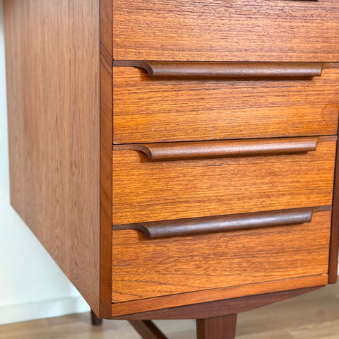 Writing desk in teak, 1950s-60s, Denmark - Beyo Vintage