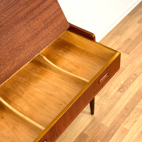 PRICE Secretary cabinet in teak, 1950s-60s, Denmark - Beyo Vintage