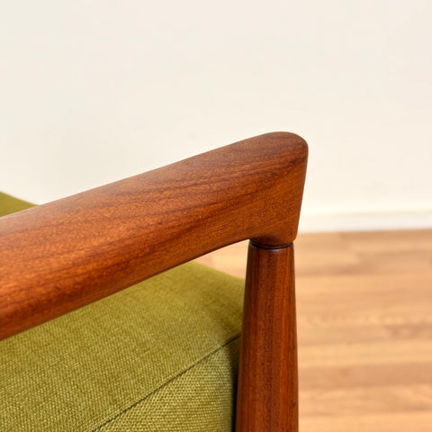 Fåtölj "Kolding" i massiv teak av Erik Wörtz för IKEA, 1950-60-tal, Sverige