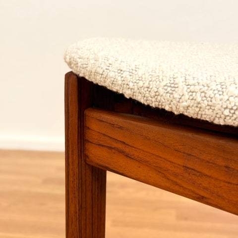 Set of 8 dining chairs in teak by Sorø Stolefabrik, 1950s-60s, Denmark
