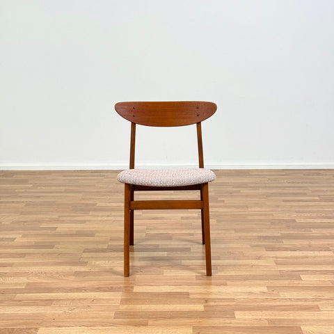 Set of 6 chairs made of teak and beech by Farstrup, 1950s-60s, Denmark - Beyo Vintage