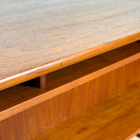 Writing desk in teak, 1950s-60s, Denmark - Beyo Vintage
