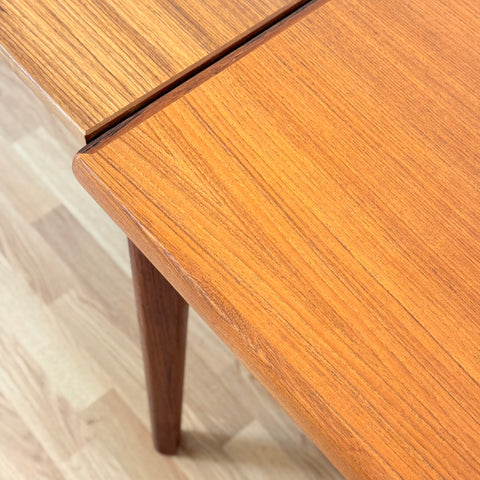 Dining table in teak by Henning Kjærnulf for Vejle furniture factory, 1950s-60s, Denmark