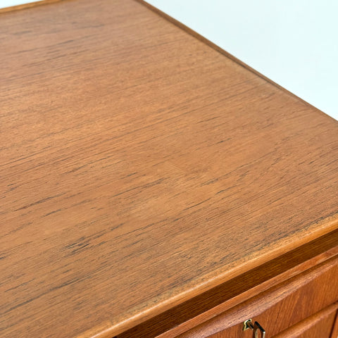 Writing desk in teak, 1950s-60s, Denmark - Beyo Vintage