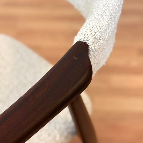 Set of 6 dining chairs in teak & beech by Thomas Harlev for Farstrup, model 213, 1950s-60s, Denmark