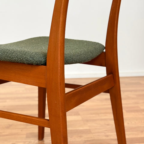 Set of 4 dining chairs in beech & teak by Farstrup, 1950s-60s, Denmark - Beyo Vintage