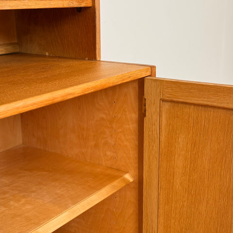 Bookshelf in oak by Troeds, model 'Domimonte', designed by Nils Jonsson, 1960s-70s, Sweden