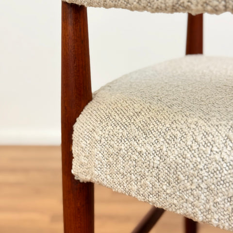 Armchair in solid teak 'model 223' by Kurt Olsen for Slagelse Möbelverk, 1960s-70s Denmark