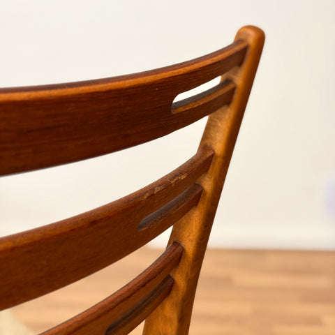 Set of 6 dining chairs 'model 219' in teak and beech by Farstrup, 1950s-60s, Denmark - Beyo Vintage
