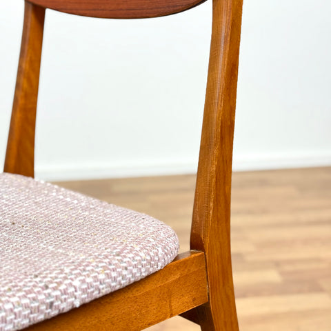 Set of 6 chairs made of teak and beech by Farstrup, 1950s-60s, Denmark - Beyo Vintage