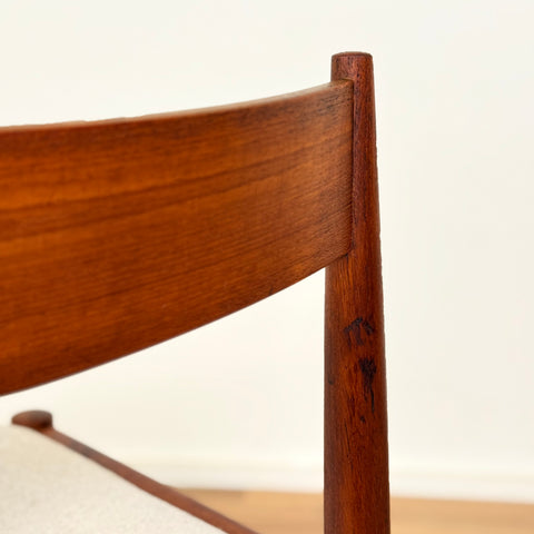Set of 4 dining chairs in solid teak by Skovmand & Andersen, 1950s-60s, Denmark - Beyo Vintage