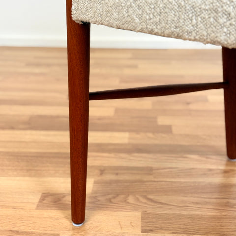 Armchair in solid teak 'model 223' by Kurt Olsen for Slagelse Möbelverk, 1960s-70s Denmark