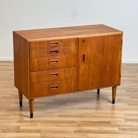 Sideboard in teak, 1950s-60s, Denmark - Beyo Vintage