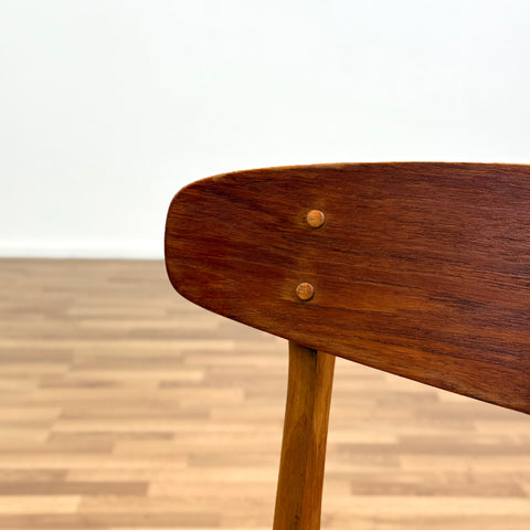 Set of 6 chairs made of teak & beech by Sax 1950s-60s, Denmark - Beyo Vintage