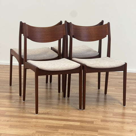 Set of 4 dining chairs, Denmark - Beyo Vintage