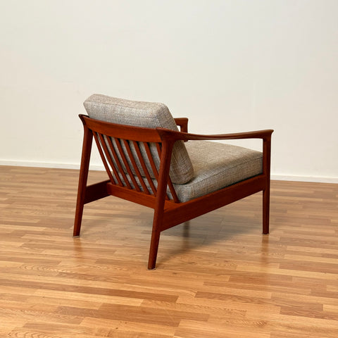 Armchair in solid teak by Folke Ohlsson for Bodafors, 1950s-60s, Sweden