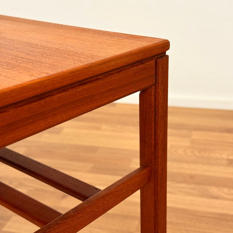 Coffee table "Casino" in teak by Gunnar Myrstrand and Sven Engström for Bra Bohag, Tingströms, Sweden, 1950s-60s