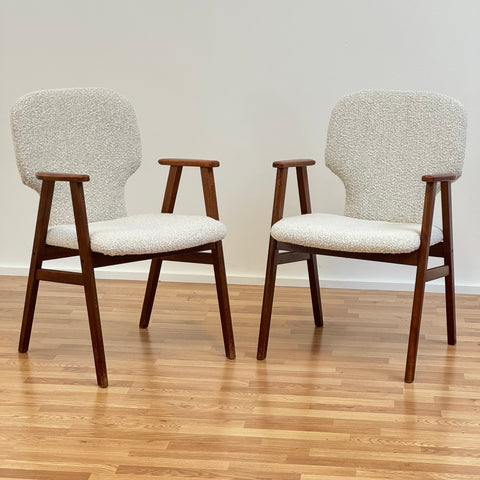Armchairs in bouclé - Beyo Vintage