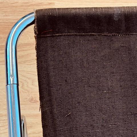 Armchairs in brown manchaster fabric, 1970s - Beyo Vintage