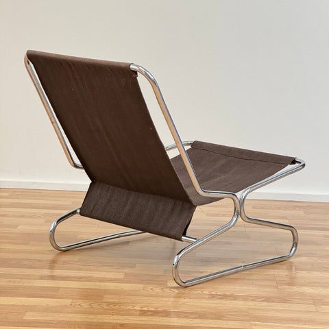 Armchairs in brown manchaster fabric, 1970s - Beyo Vintage
