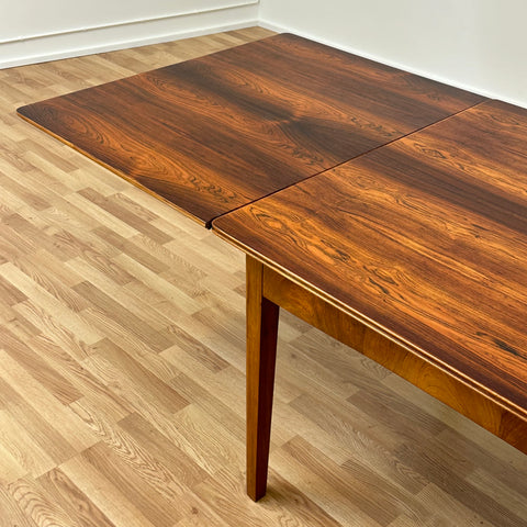 Dining table in rosewood with 2 ext, DK - Beyo Vintage