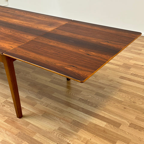 Dining table in rosewood with 2 ext, DK - Beyo Vintage