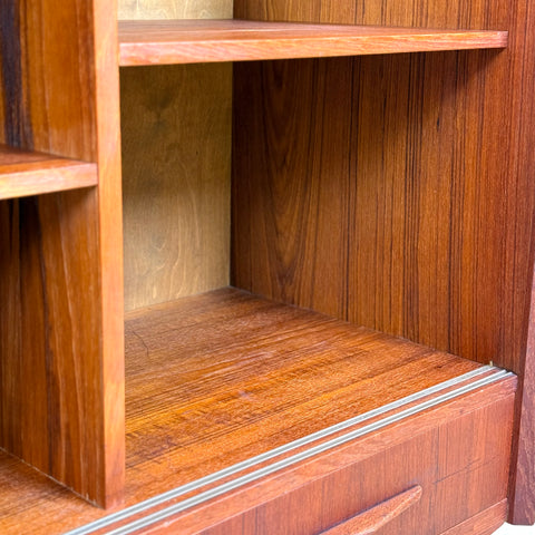 Highboard in teak, 1950s-60s, Denmark - Beyo Vintage