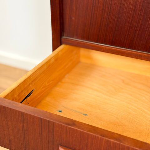 Highboard in teak, 1950s-60s, Denmark - Beyo Vintage