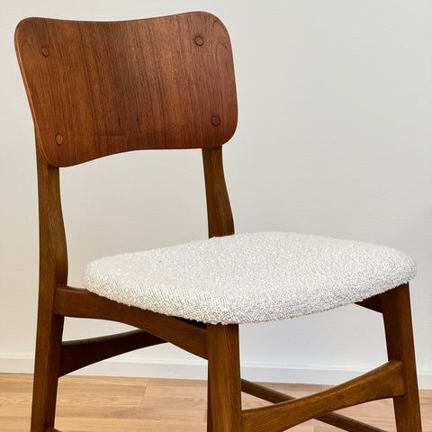 Pair of 2 dining chairs, IB Kofod Larsen - Beyo Vintage