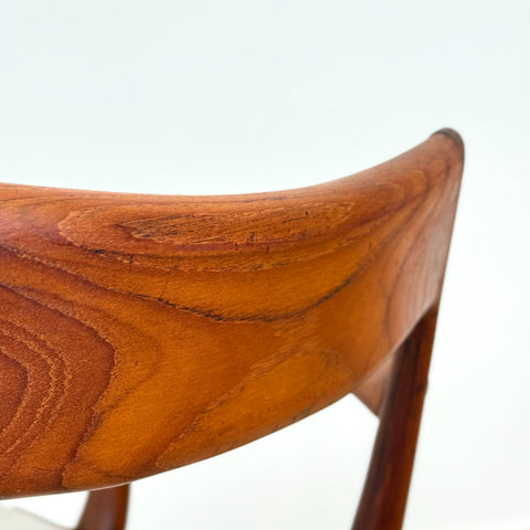 Set of 2 boomerang armchairs in solid teak by Alfred Christensen, 1950s-60s, Denmark - Beyo Vintage