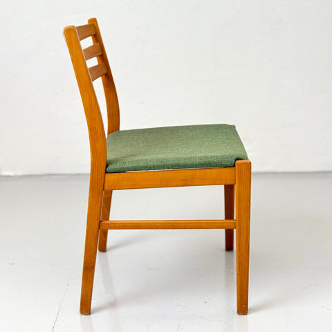 Set of 4 dining chairs in beech, 1950s-60s - Beyo Vintage