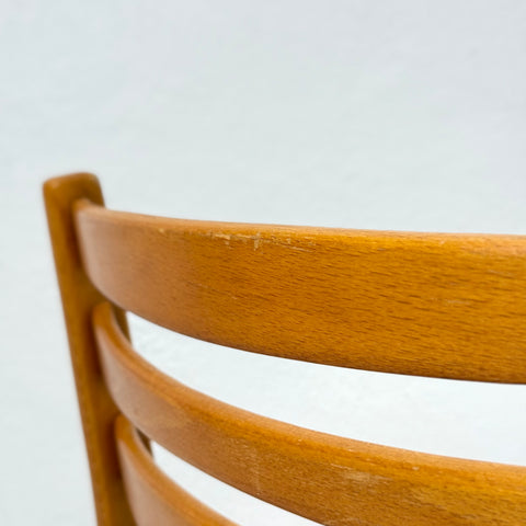 Set of 4 dining chairs in beech, 1950s-60s - Beyo Vintage