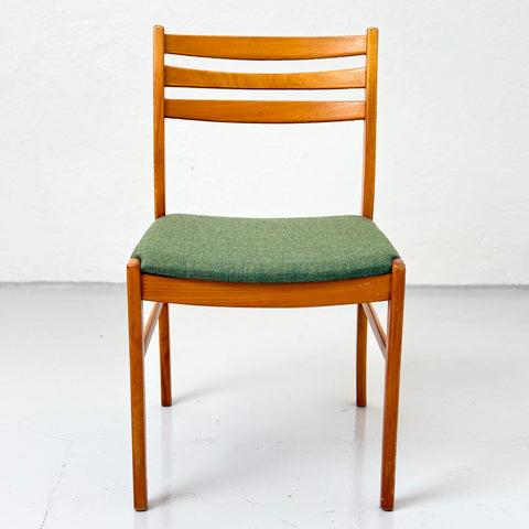 Set of 4 dining chairs in beech, 1950s-60s - Beyo Vintage