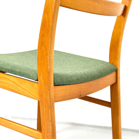 Set of 4 dining chairs in beech, 1950s-60s - Beyo Vintage